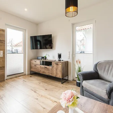 Vakantiehuis Naturpark-5 Sterne Ferienhaus-kamin-sauna-see Krakow am See