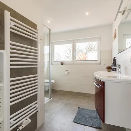 Vakantiehuis Naturpark-5 Sterne Ferienhaus-kamin-sauna-see